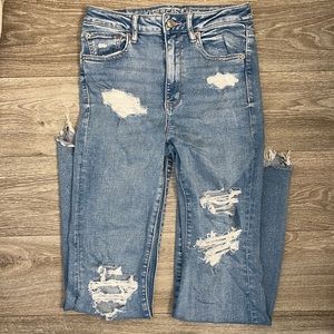 American Eagle Super Hi-Rise Flare Jeans size: 6 Regular